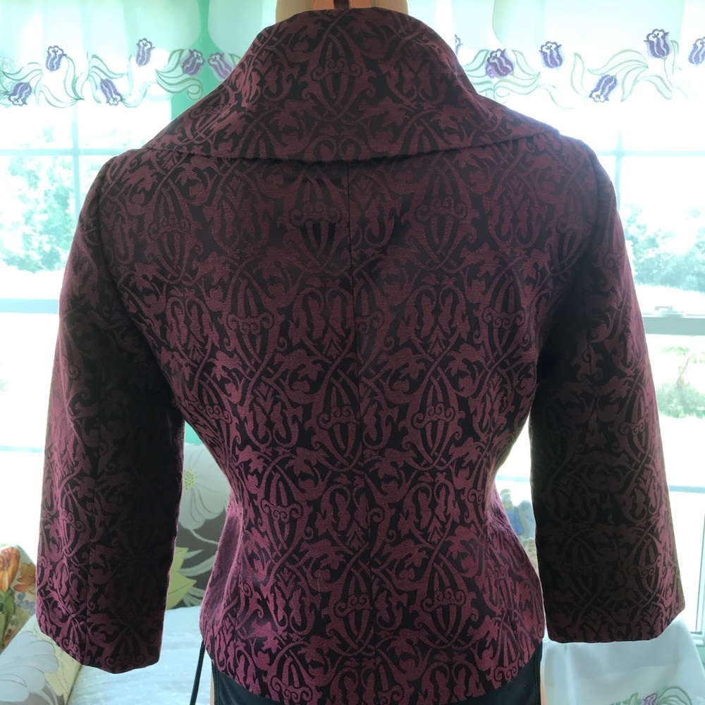 Liz Claiborne Axcess Double Breasted Blazer - Picture 6 of 8